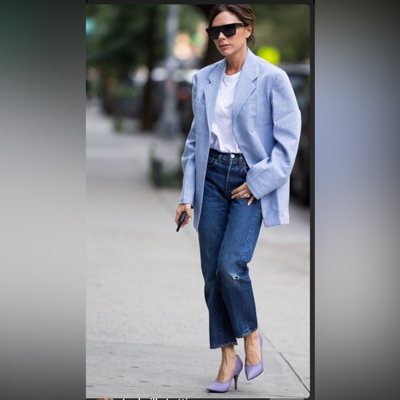 Brand New Victoria Beckham Dorothy pumps Lilac 6.5 (36.5) BNWOB - Picture 4 of 16